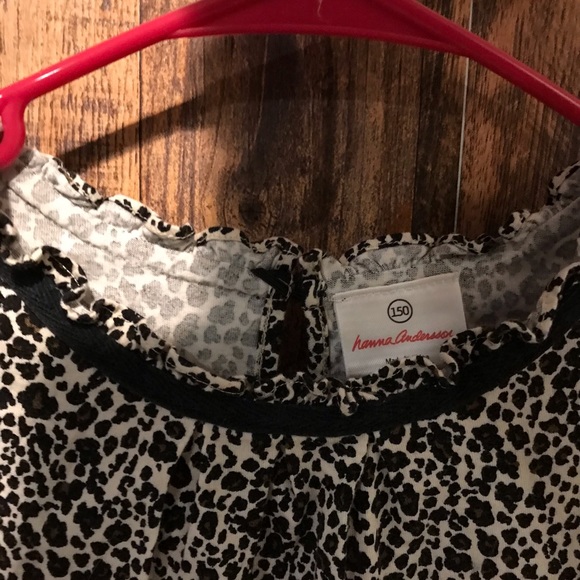 Hanna Andersson Leopard Print Girl’s Dress - Picture 3 of 3